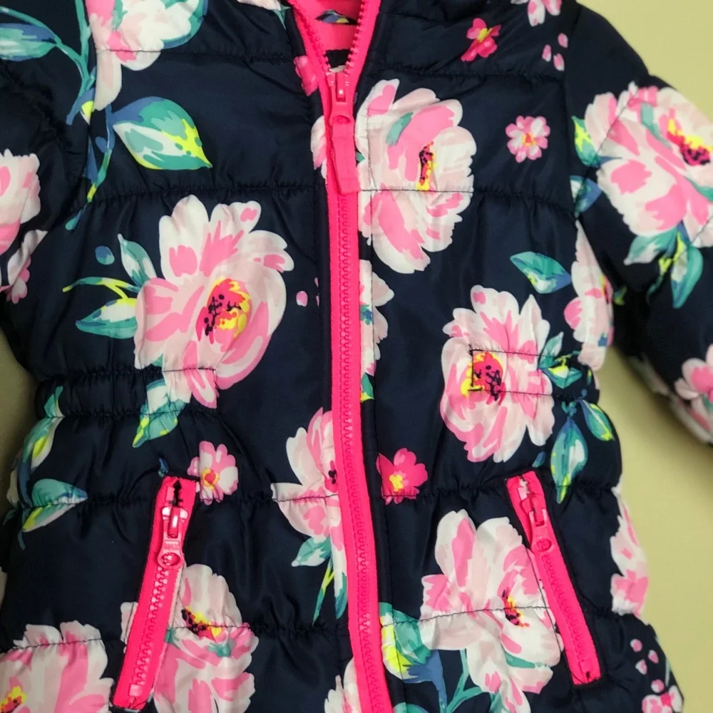 Cute Floral girls jacket